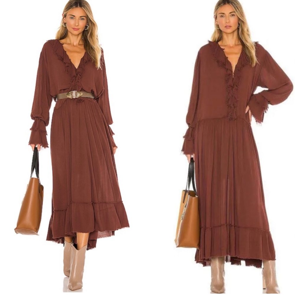 New Free People Sweet Darlin Maxi Dress